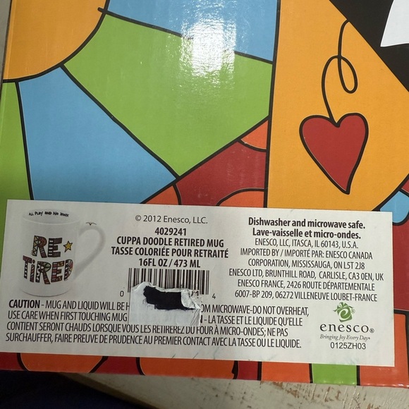 NIB Our Name is Mud This is How I Roll Mug - Picture 6 of 6